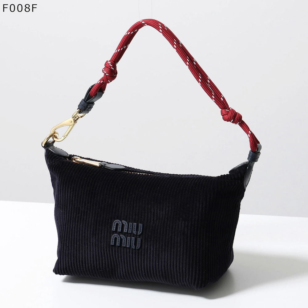 Miu Miu Handbag Corduroy Pouch Clutch Bag